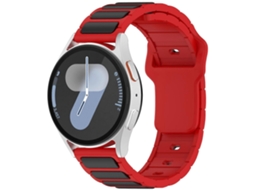 Pulseira De Silicone Bicolor Em Formato De ''i'' De 18 Mm