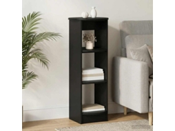 Vidaxl Armário Lateral Preto 40 X 40 X 100 Cm Madeira Engenheirada