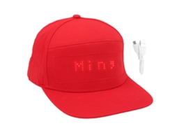 Gorra Led com Tela Bluetooth e Mensagem HKJ