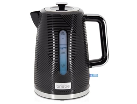 Elegance Electric Jug 1,7 L BPA Free, Base 360°, Briebe, Controlador Strix, Liberação Automática, Kt1168blk, Preto