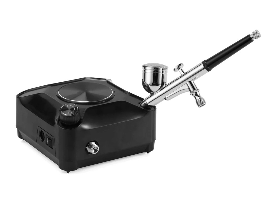 Poderoso Kit De Aerógrafo De Saída Ajustável De 40 Psi Conjunto De Compressor De Escova De Ar Multifuncional De Dupla Ação Para Pintura Ma Yizhood