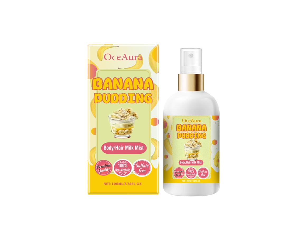 Spray Corporal Hidratante Pudim Banana