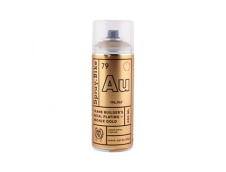 Spray Bike Tinta Bronze Metálica 400 Ml