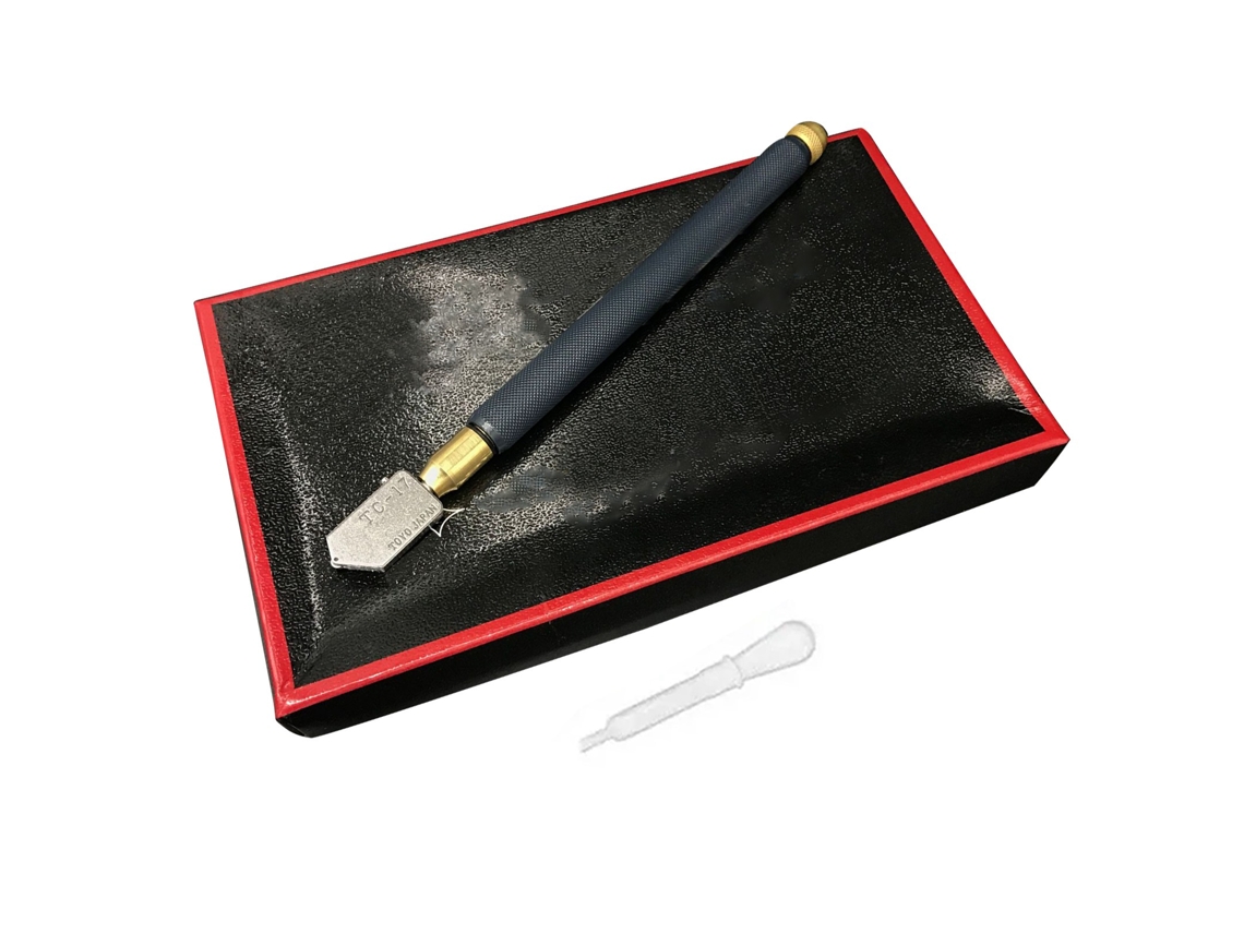 Ferramenta De Corte De Vidro Com Mão Anti-deslizante Aço Tungstênio Caneta Para Espelho Janela Telha Com Pot De Óleo