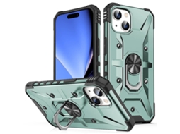 Capa Para Iphone 15 Plus Com Suporte De Anel