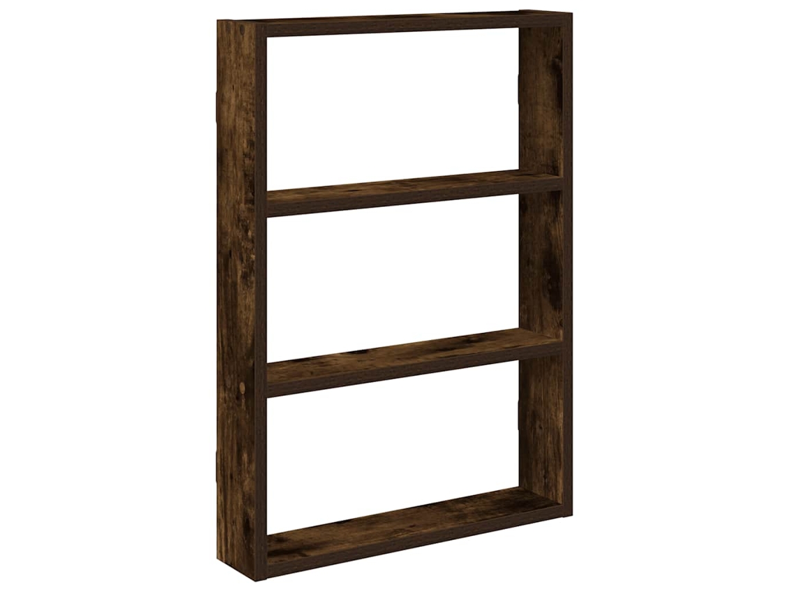 Wall Shelf, Wall Shelves Vidaxl Marrom Madeira Processada (n/a)