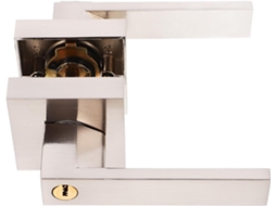 Maçaneta De Porta Lurrose Em Alumínio Reforçado Com Fechadura E Chave, Alavanca Esférica Para Portas De Quarto 30a 50mm