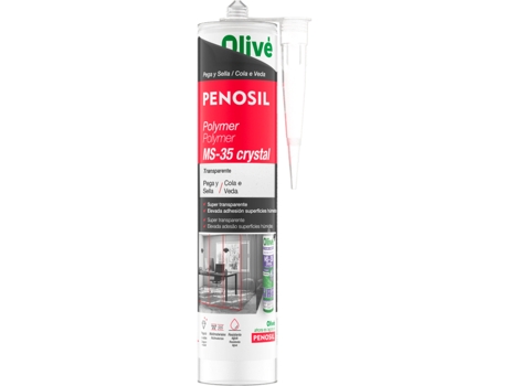 PENOSIL Polymer MS-35 Cola e Veda Multimaterial - Transparente