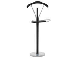 Cabide de pé VIDAXL Preto MDF (45x35x107 cm)