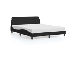 Bed Frame, Bed Frames Vidaxl Preto Veludo (160 X 200 Cm)