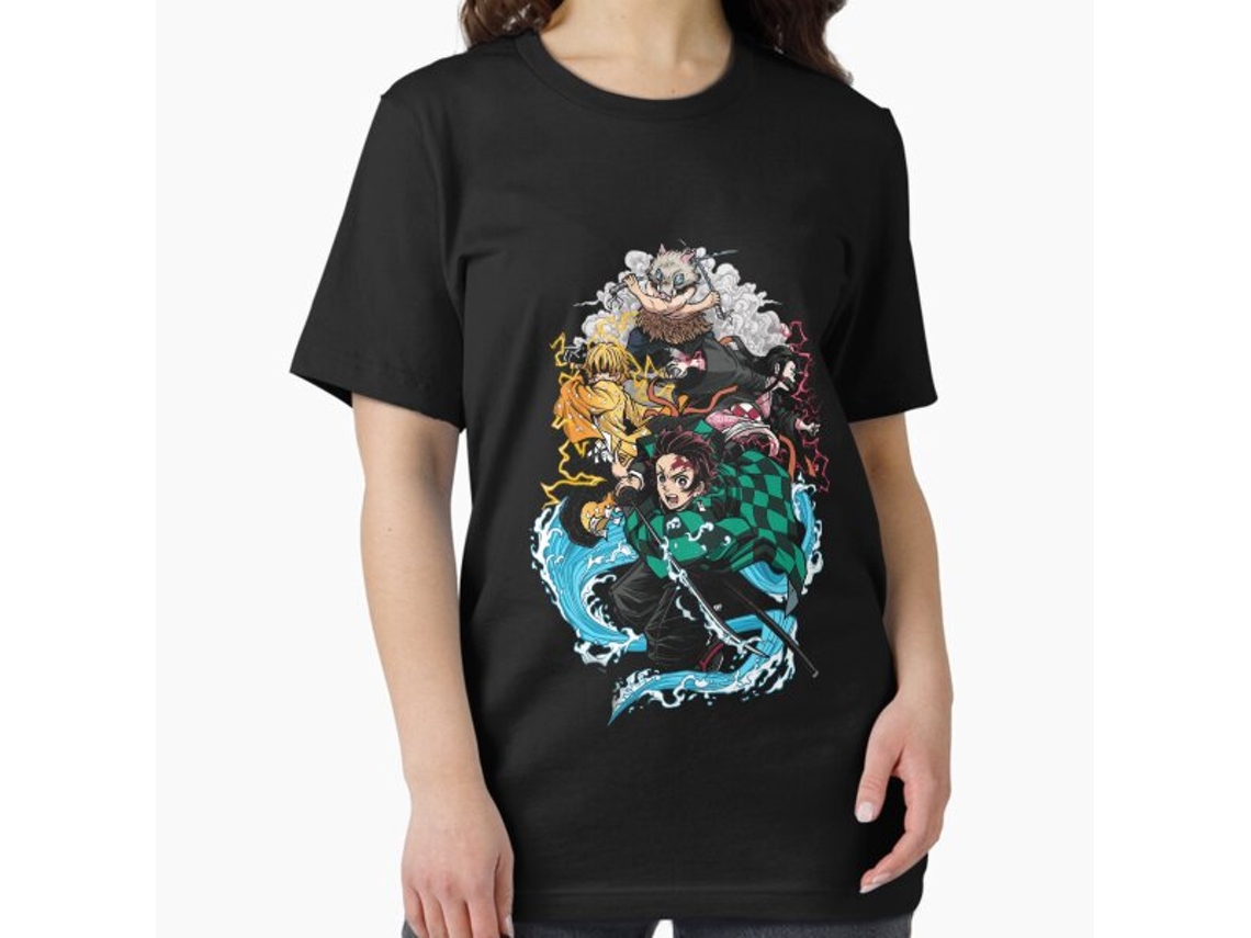 T-shirt Rockinstone Demon Slayer Kids Essential Infinity Castle(xl)