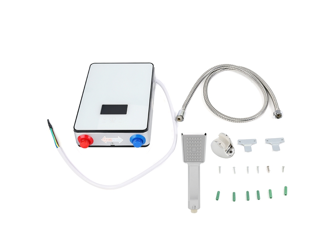 Laxiscreed Aquecedor Elétrico De Água Instantâneo Com Temperatura Inteligente E Carga Sob Demanda