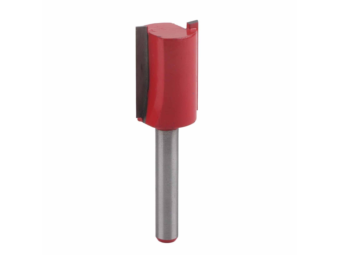 Broca Reta De 2 Canais Aço Liga 1/4 Polegada 18mm Para Cnc Carpintaria Ferramentas De Roteamento