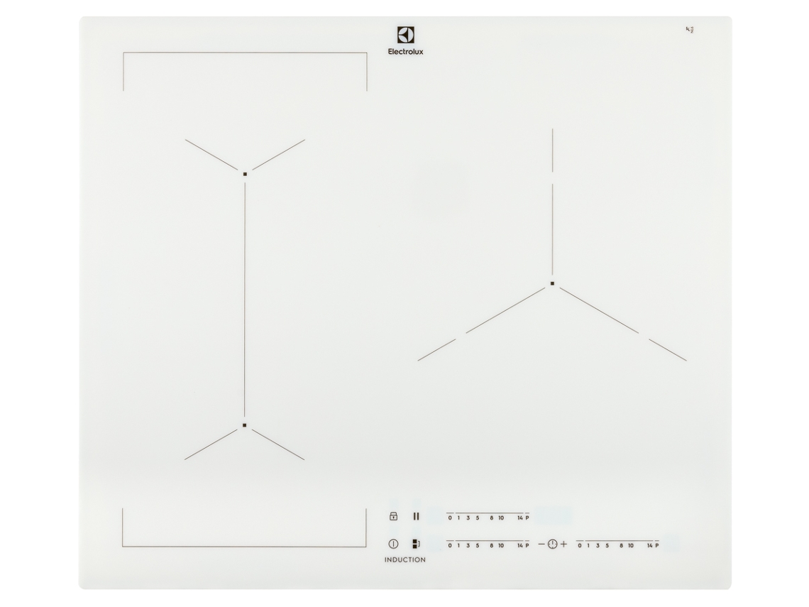 Placa de Indução ELECTROLUX EIV63342CW (Elétrica - 59 cm - Branco)
