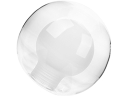Base de Vidro Dupla Camada Moderna G4 80mm, Decoração Simples para Luminárias Pendentes. SFUSHOS