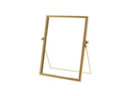 Ronjoe-quadro De Fotos 6 Polegadas Vidro Transparente Apoio De Ferro Mesa Decoração Casa Flores Secas