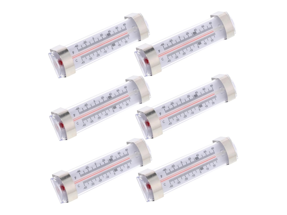 Lurelia Termo-higrómetro Digital, Para Frigorífico E Congelador, Alta Precisão, Visor Fácil Leitura, Medição De Humidade, Uso Comercial