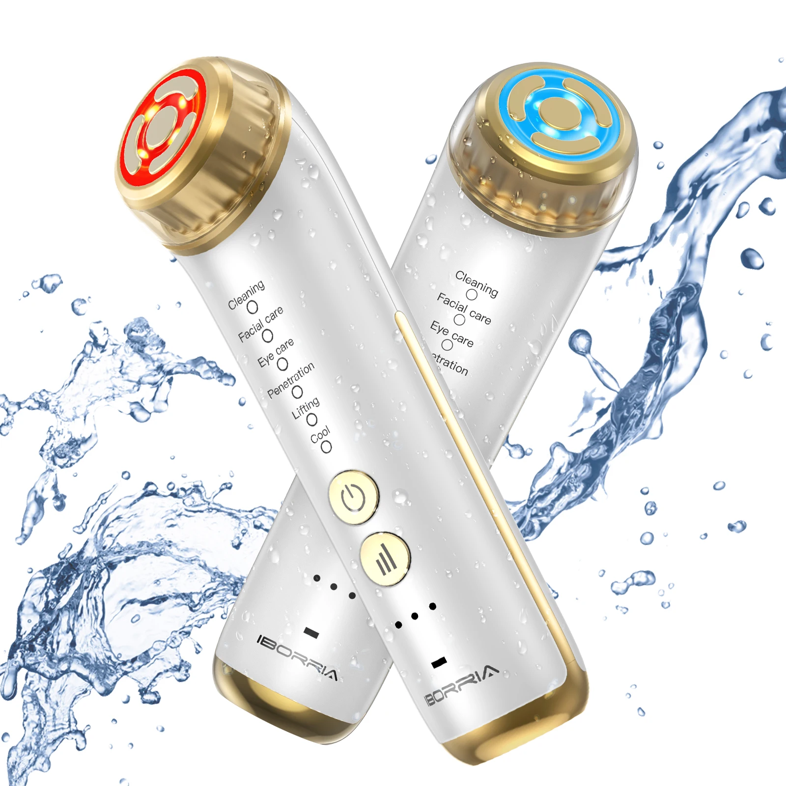 (branco) Aparelho Antienvelhecimento, Massageador Facial, Remoção De Rugas, Aparelho De Beleza Por Radiofrequência