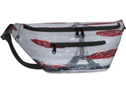 Bolsa de Ombro Romântica para Homens e Mulheres 38 X 25 9 X 19 Cm impermeável Design Pa
