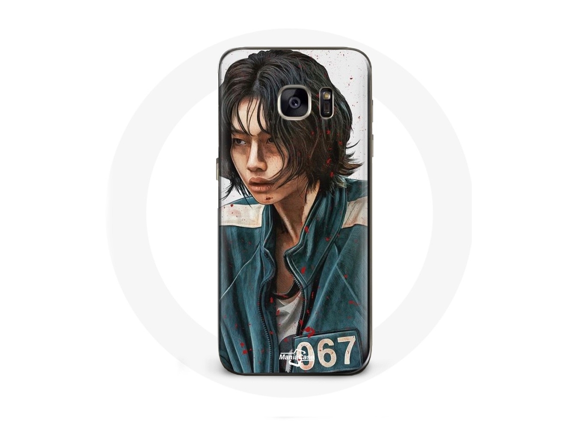 Capa para Samsung galaxy S6 Squid Game Kang Sae Byeok número 067