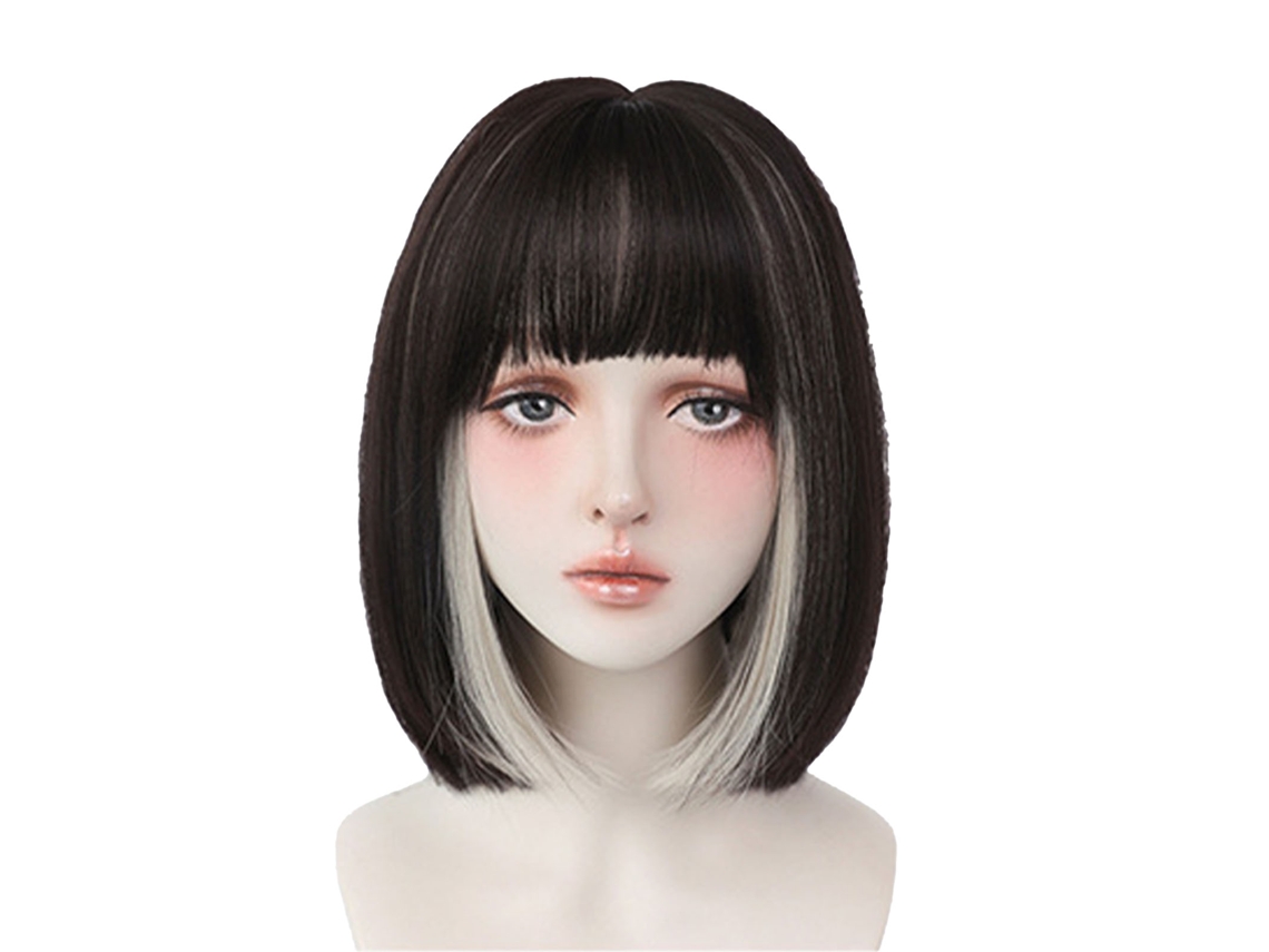 2026 peluca Bob Corta 13 Pulgadas Moda para Mujer En Negro, Beige, Marrón Con Red Permeable Y Tamaño Ajustable