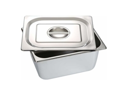 66365z 1, 3 Bandeja De Aço Inoxidável 325 X 175 X 150 Mm Panela De Grande Capacidade Design Com Cantos Arredondados Recipiente