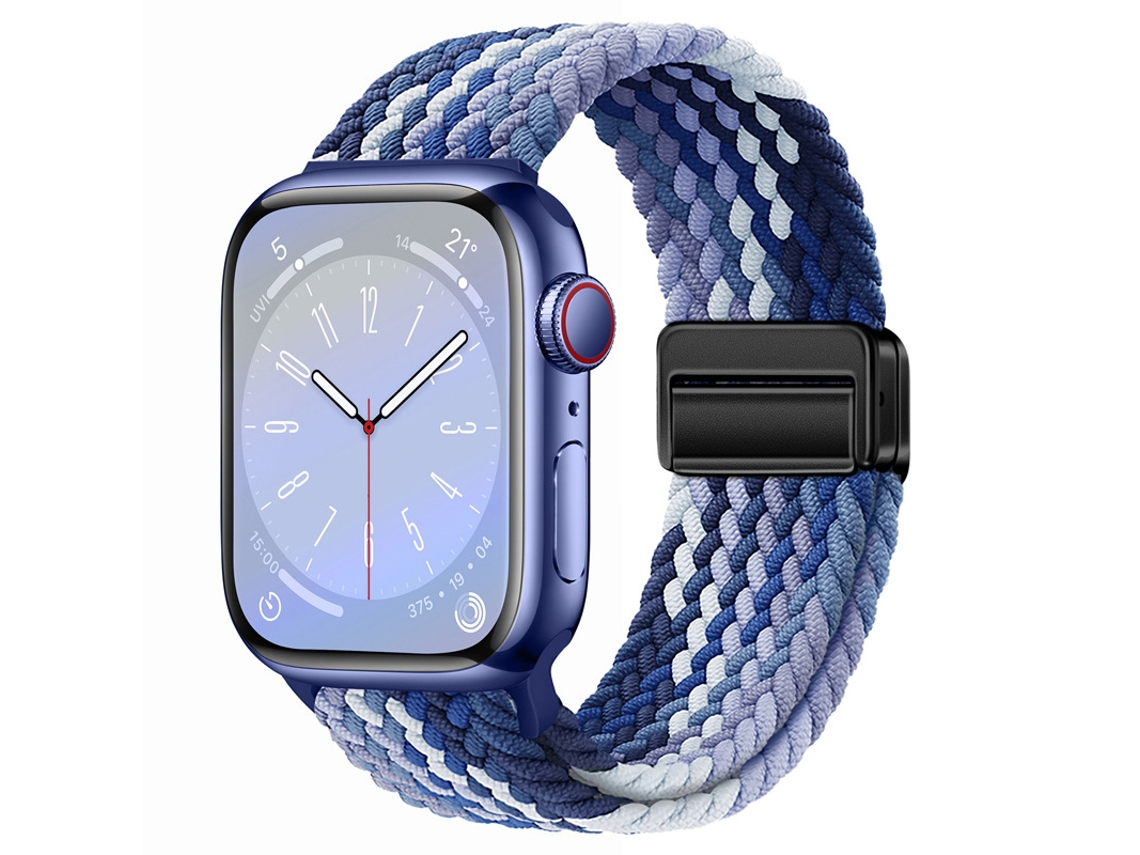 Bracelete Para Apple Watch 42/44/45/46/49mm Mirtilo Cuich