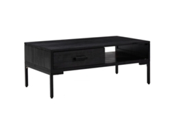 Coffee Table, Coffee Tables Vidaxl Preto Madeira De Pinho (n/a)
