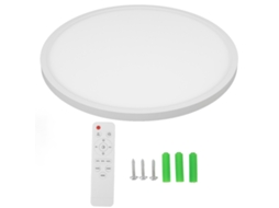 Rebe-luz De Teto Embutida Led De 11,4 Polegadas, Regulável, 3 Modos Rgb, Impermeável, Redonda, 110‑240v Para Quarto