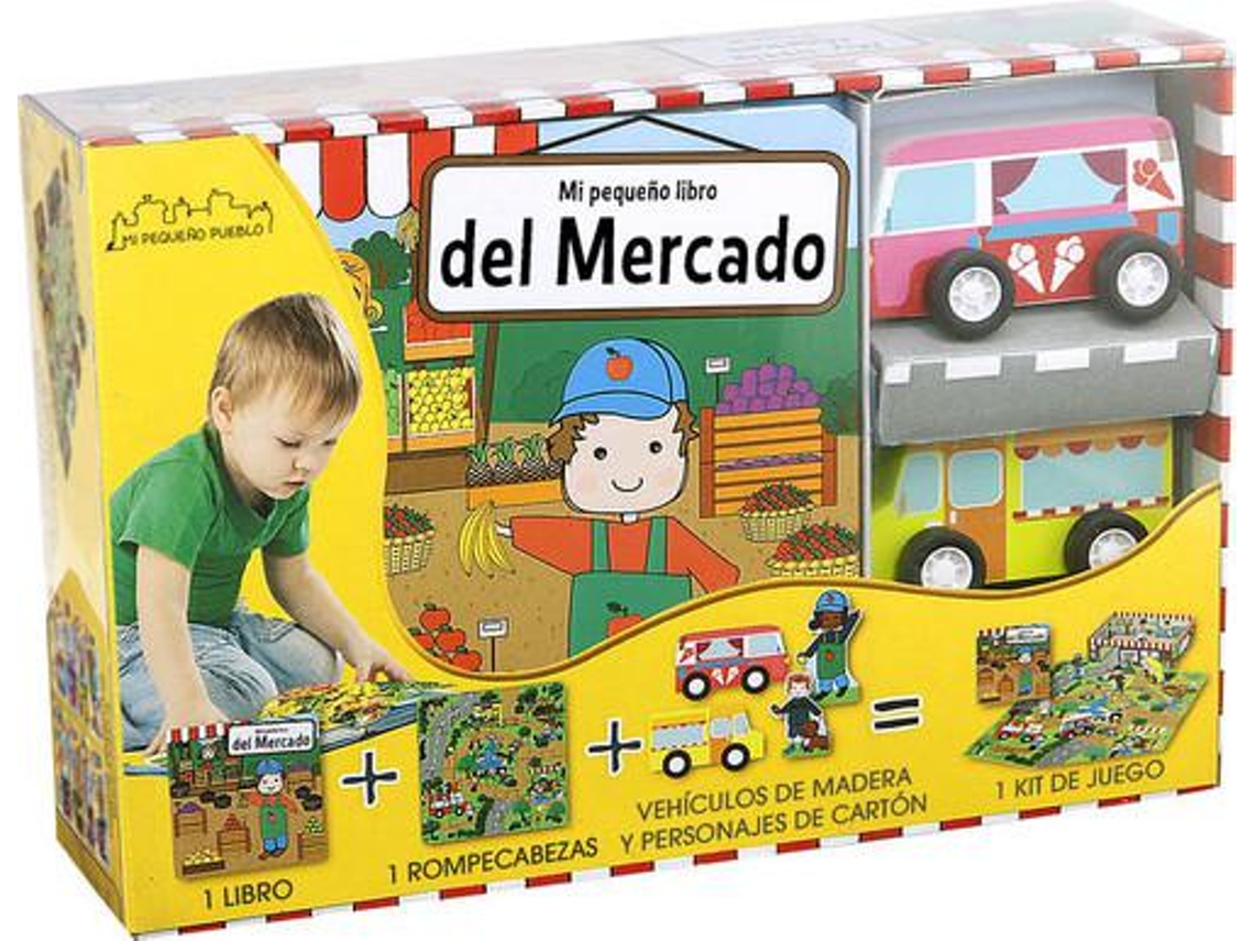 Livro Caja Puzzle MI PequeO Mercado de Aavv (Espanhol)