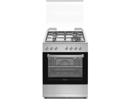 Fogão CANDY CGE 656 MI/E — Misto | Gás Natural | Forno: 56 L