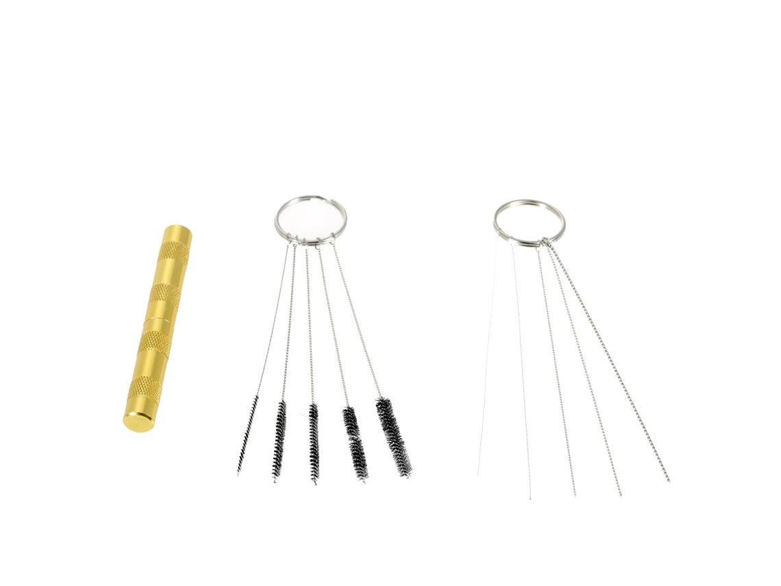 3 Conjuntos Acessórios Pinces De Art Tools Kit de Reparo de Limpeza Agulha Pincel Aerossol Profissional
