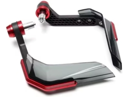 Protetor De Mão Para Motocicleta, Liga De Alumínio Cnc, Projetado Para Resistência E Durabilidade Bwq 024-vermelho
