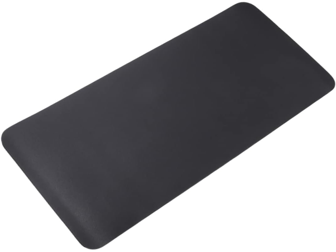 Mousepad Gamer Grande E Ergonômico Em Couro Preto