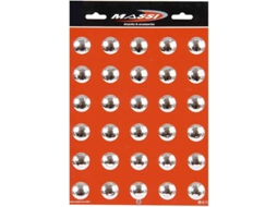 Massi End Plug Handlebar Chromed Kit 30 Units
