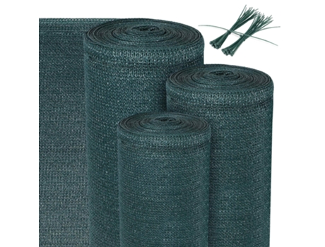 Vedação de Privacidade Sg80 para Sombreamento 200X5000Cm Verde SOL ROYAL