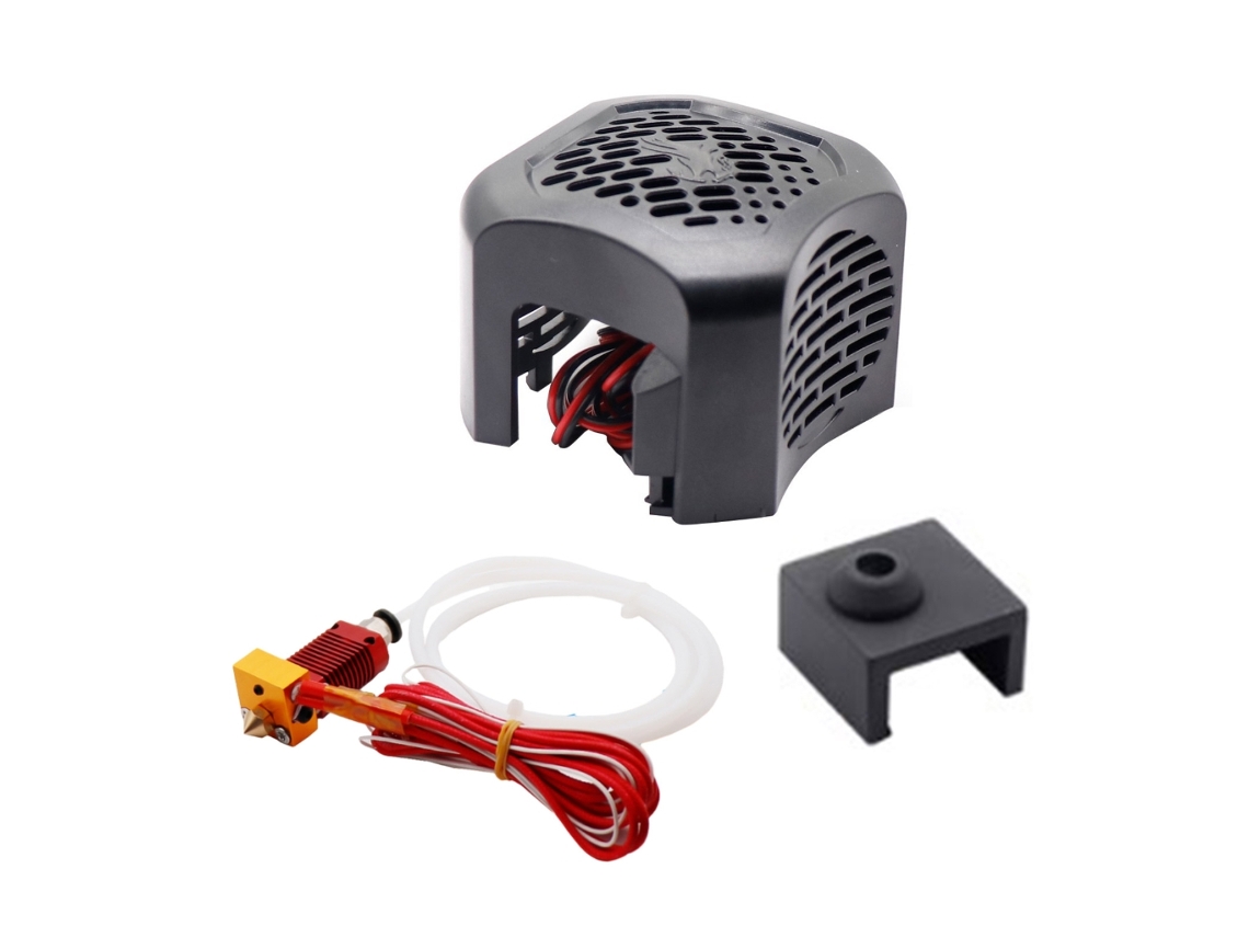 Para 3d Ender3v2 Kit Hotend Completo Forte Durável Original Hotend Extrusora Cabeça Conjunto Extrusora Para Impressora 3d Aquaforge