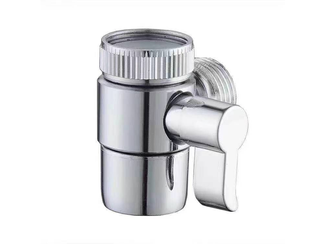 Desviador De Chuveiro De Peça Única, Válvula Desviadora De Liga Metálica, 1/2 Ips Em Latão Cromado, 3 Vias A