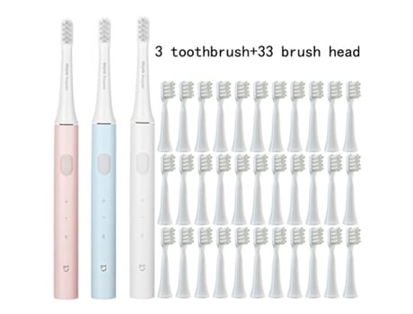 Escova de Dentes Eléctrica GRPT Xiaomi Sonic Electric Toothbrush Mijia T100