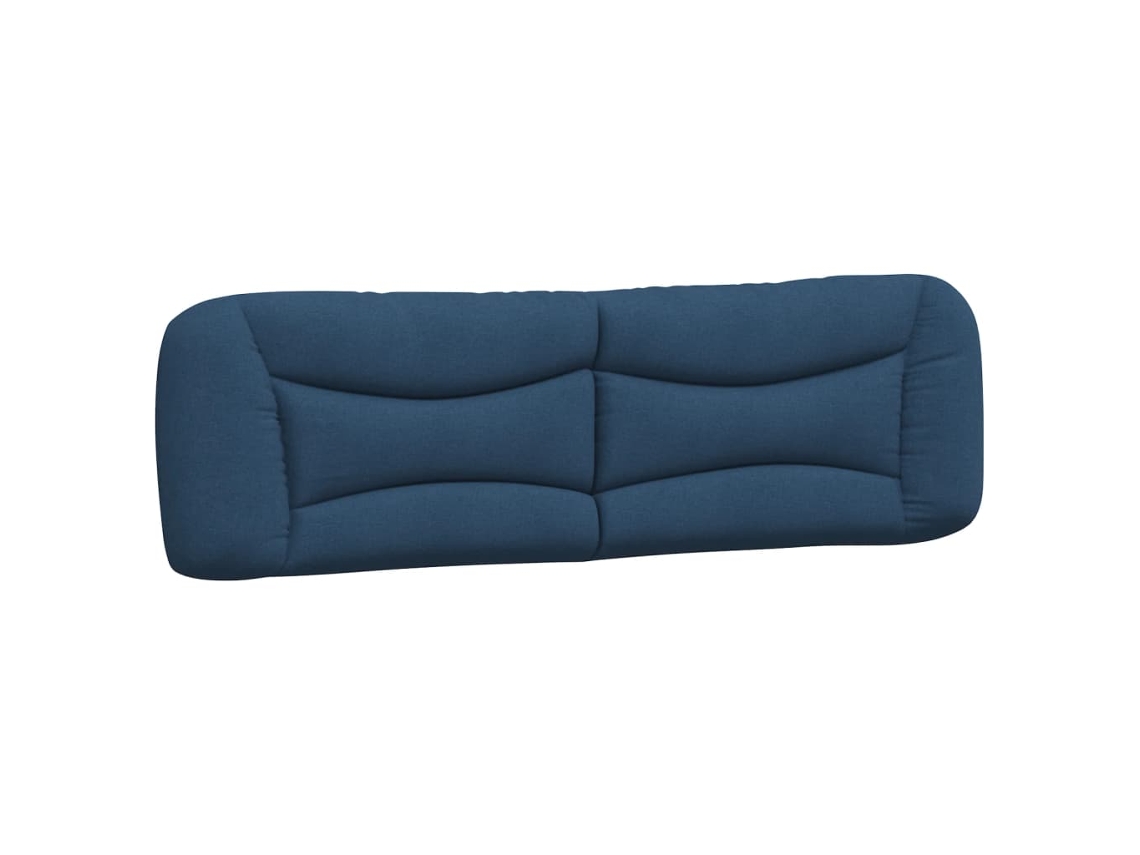 Headboard Cushion, Headboard Cushions Vidaxl Azul Tecido (180 Cm)