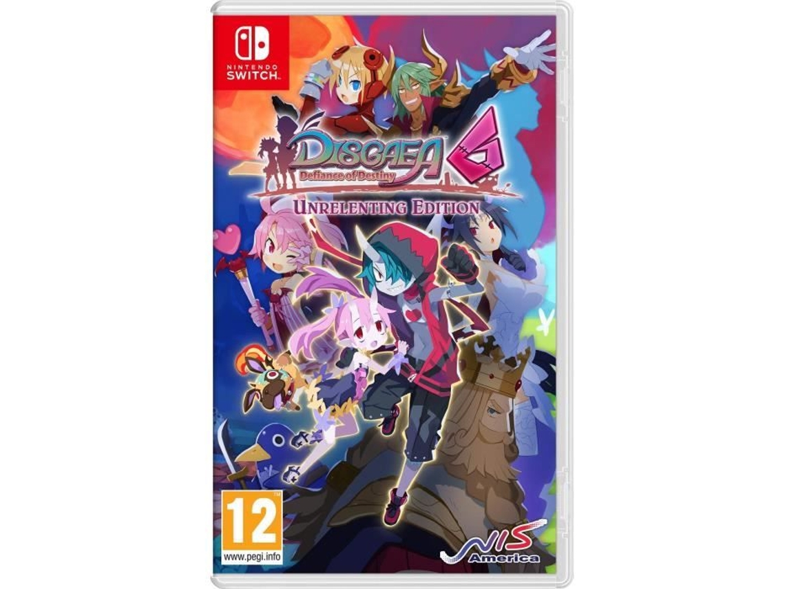 Jogo Nintendo Switch Disgaea 6 Defiance Of Destiny Unrelenting Edition