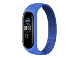Pulseira Universal De Nylon Elástico Para Xiaomi Mi Band 6/5/4/3, Tamanho: Xl 180mm (arco-íris)