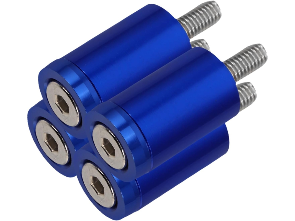 Kit espaçador para capô do motor com ventilação turbo