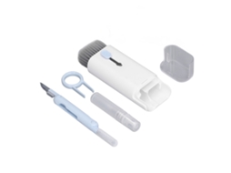 Primerox kit de Limpeza Multifuncional 7 em 1 para Teclado Fones de Ouvido Câmera Azul Claro