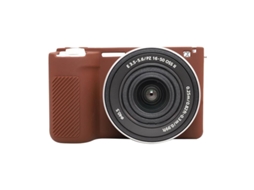 Capa De Silicone Eifson Para Sony Zv-e10 Ii/zv-e10m2 - Macio Antirriscos - Café