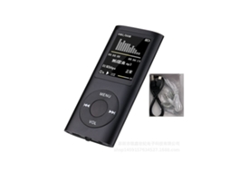 Leitor Mp3 Rádio Hifi Tela Lcd Digital Fm Preto Halinuia
