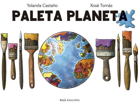 Livro Paleta Planeta de Yolanda Castaño Pereira (Galego)