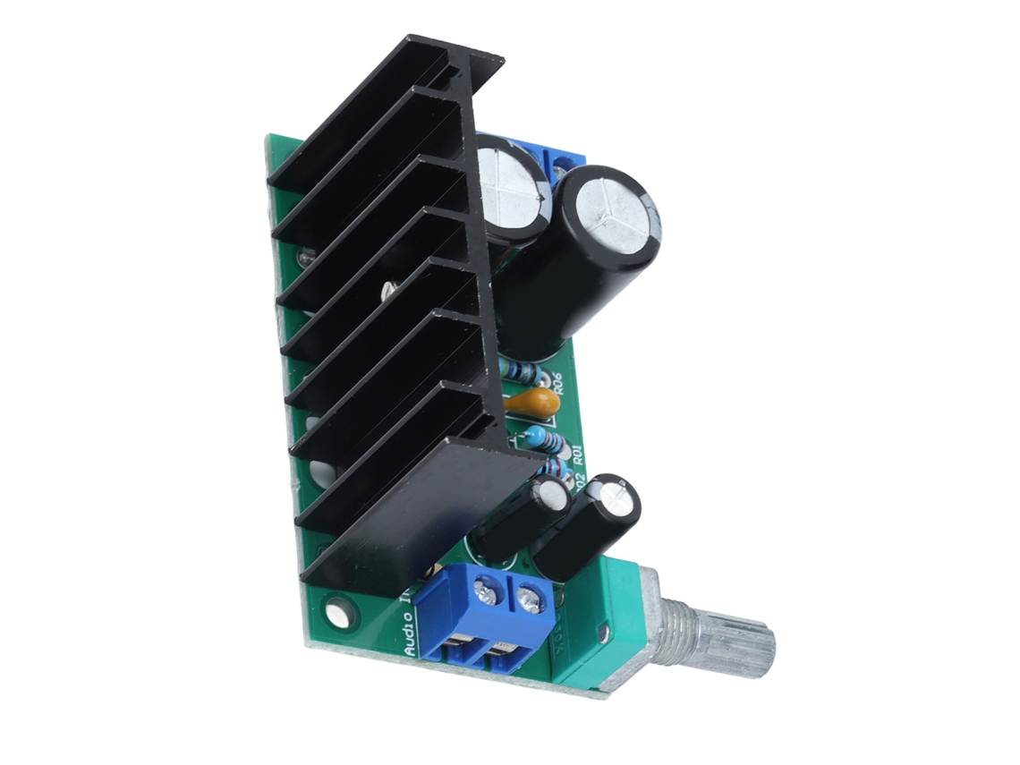 Laxiscreed Módulo Amplificador Mono 1 Canal 12-24v Para Potência De Áudio