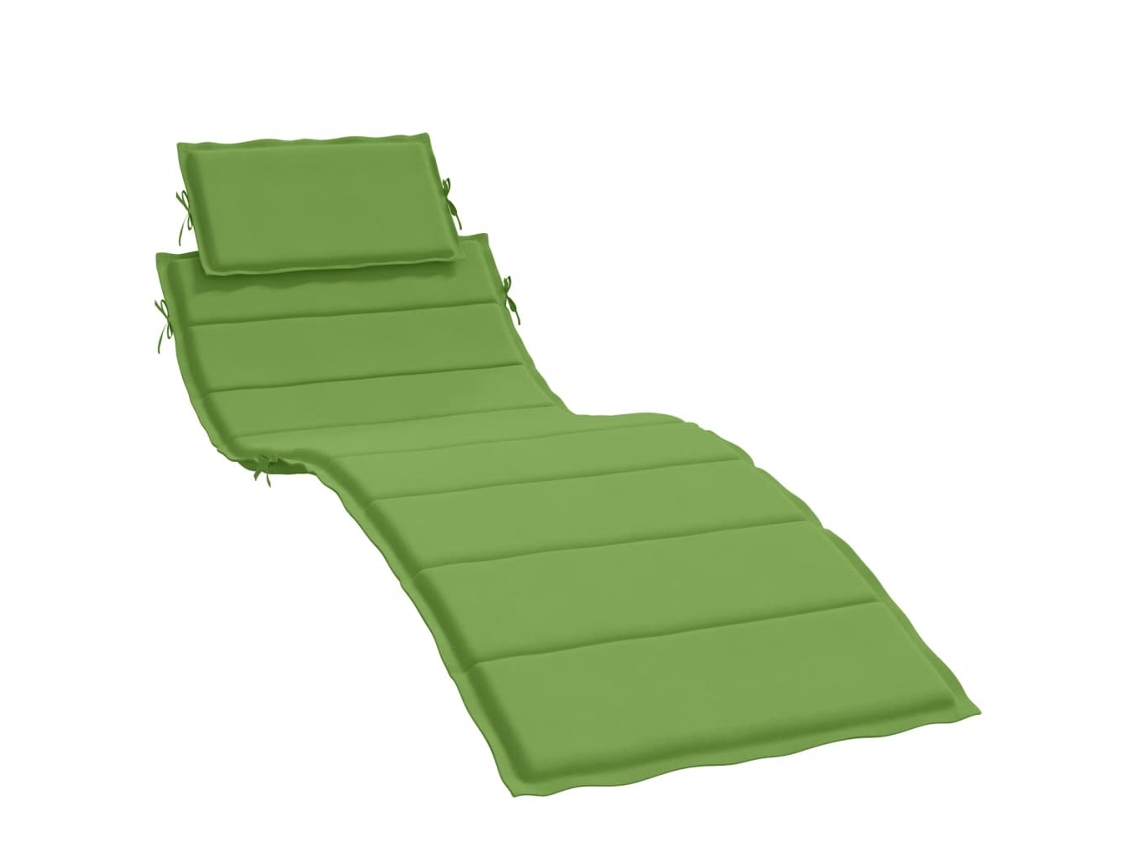 Sun Lounger Cushion, Sun Lounger Cushions Vidaxl Verde Tecido (n/a)