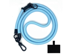 Lurelia Cordão Para Telemóvel Transversal Para Pescoço Portátil 10 Mm 120 Cm Anti-perda